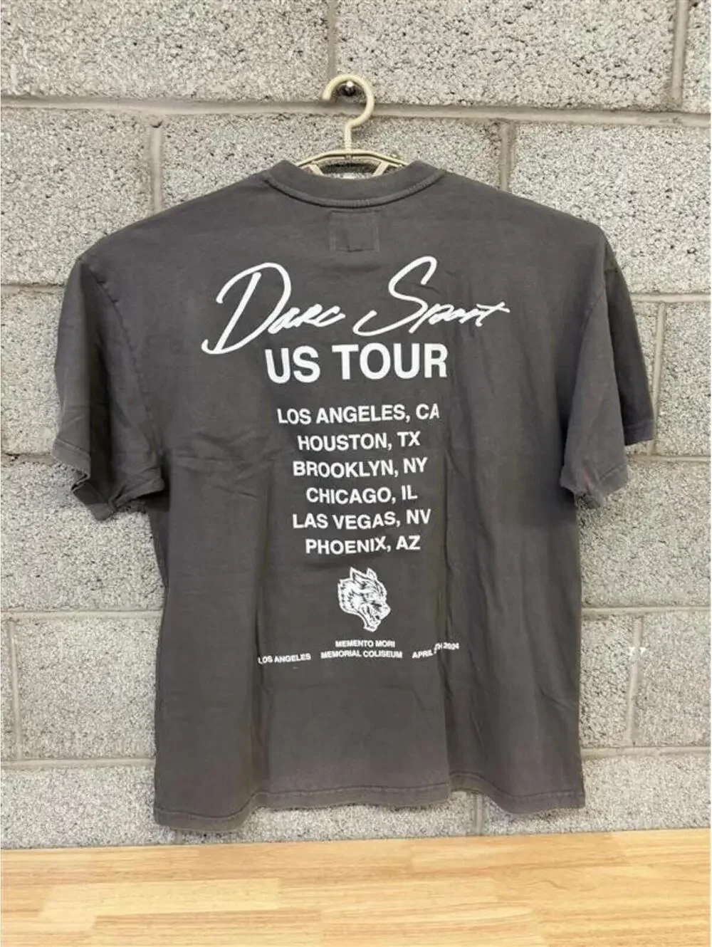 Darc Sport “You Weren’t There” US Tour Tee Limited 1091/2000 - Picture 2 of 8